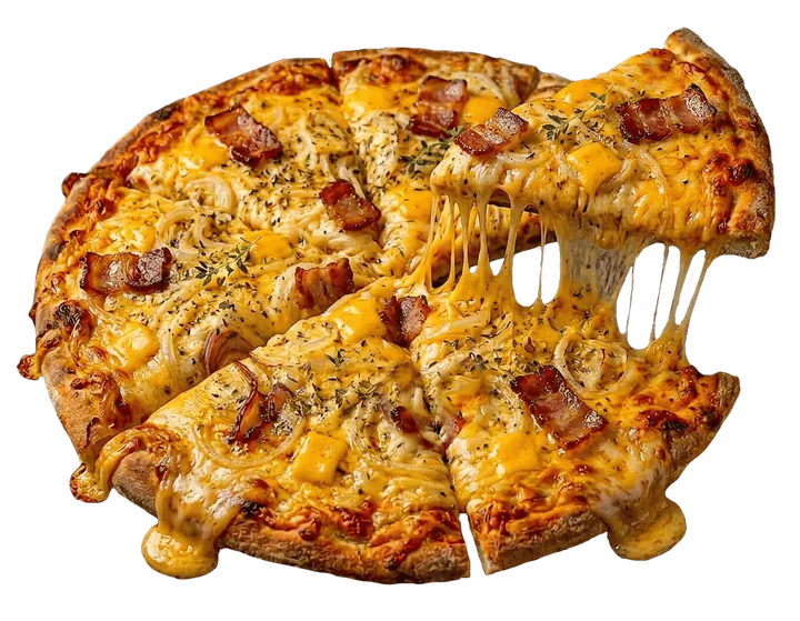 Pizza de panceta (foto ilustrativa)